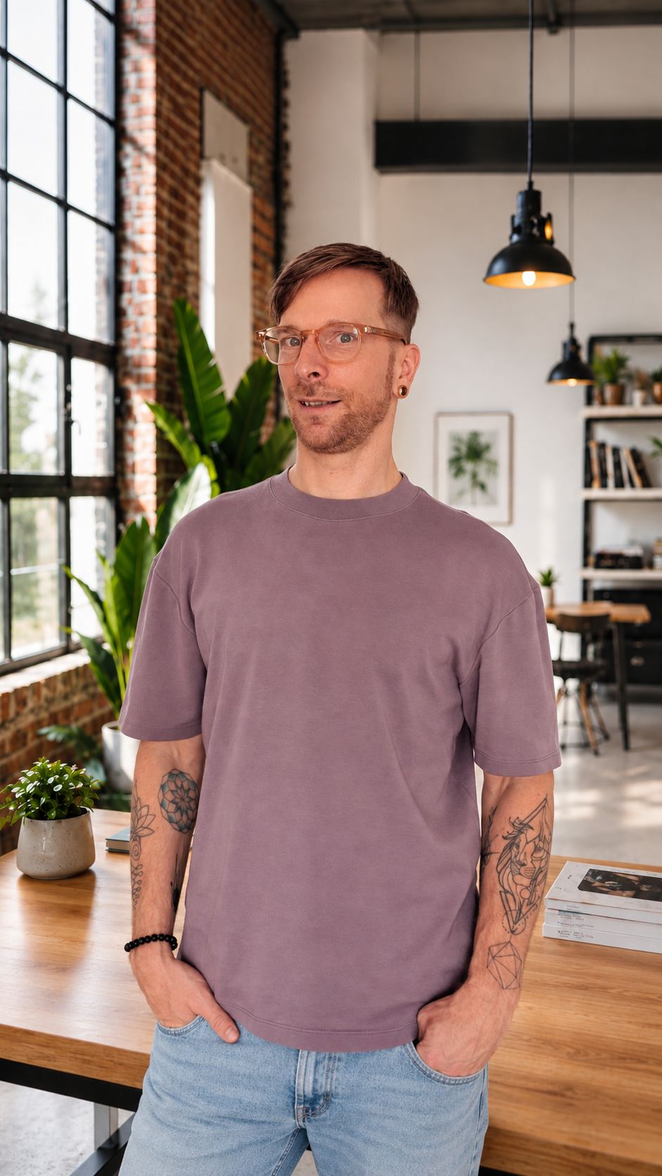 Nick Krause in seiner Praxis
